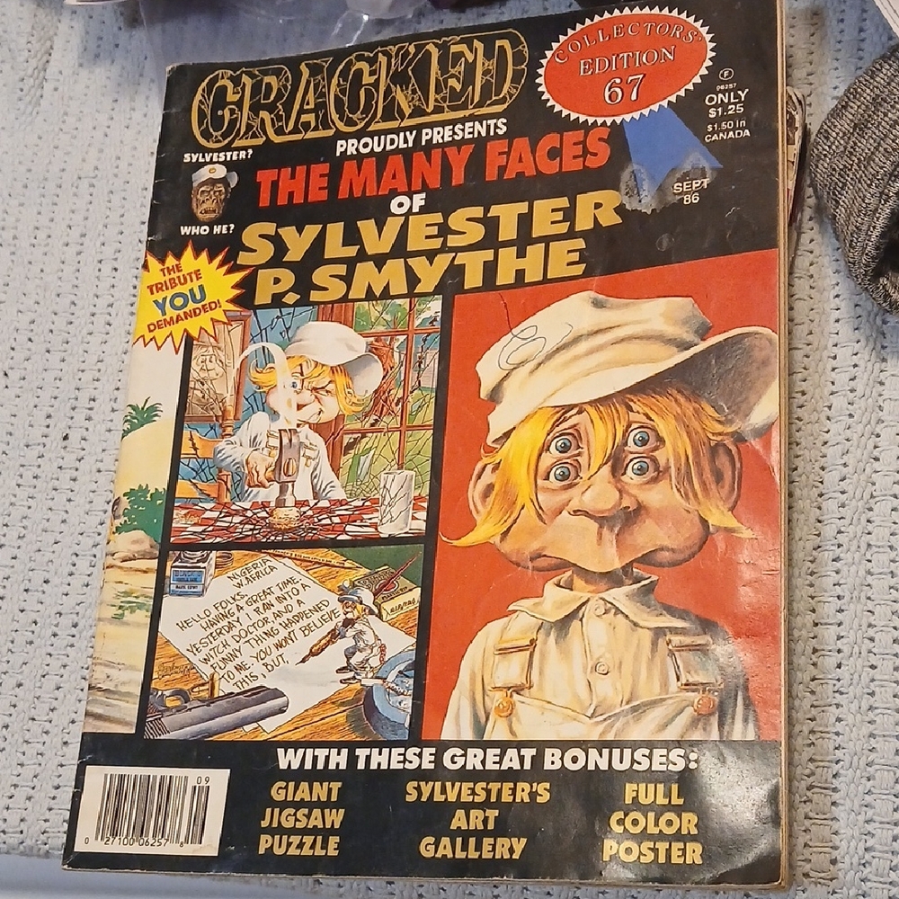 Cracked Magazine Collector's Edition Sept 1986